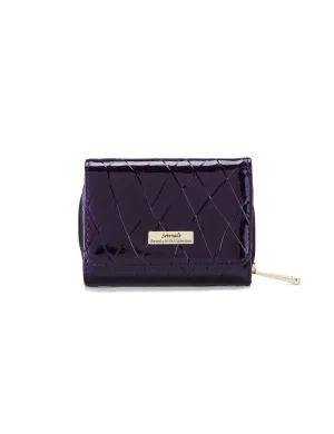 YOLANDA SML PATENT LEATHER WALLET WITH RFID-WSF2703- NEW IN
