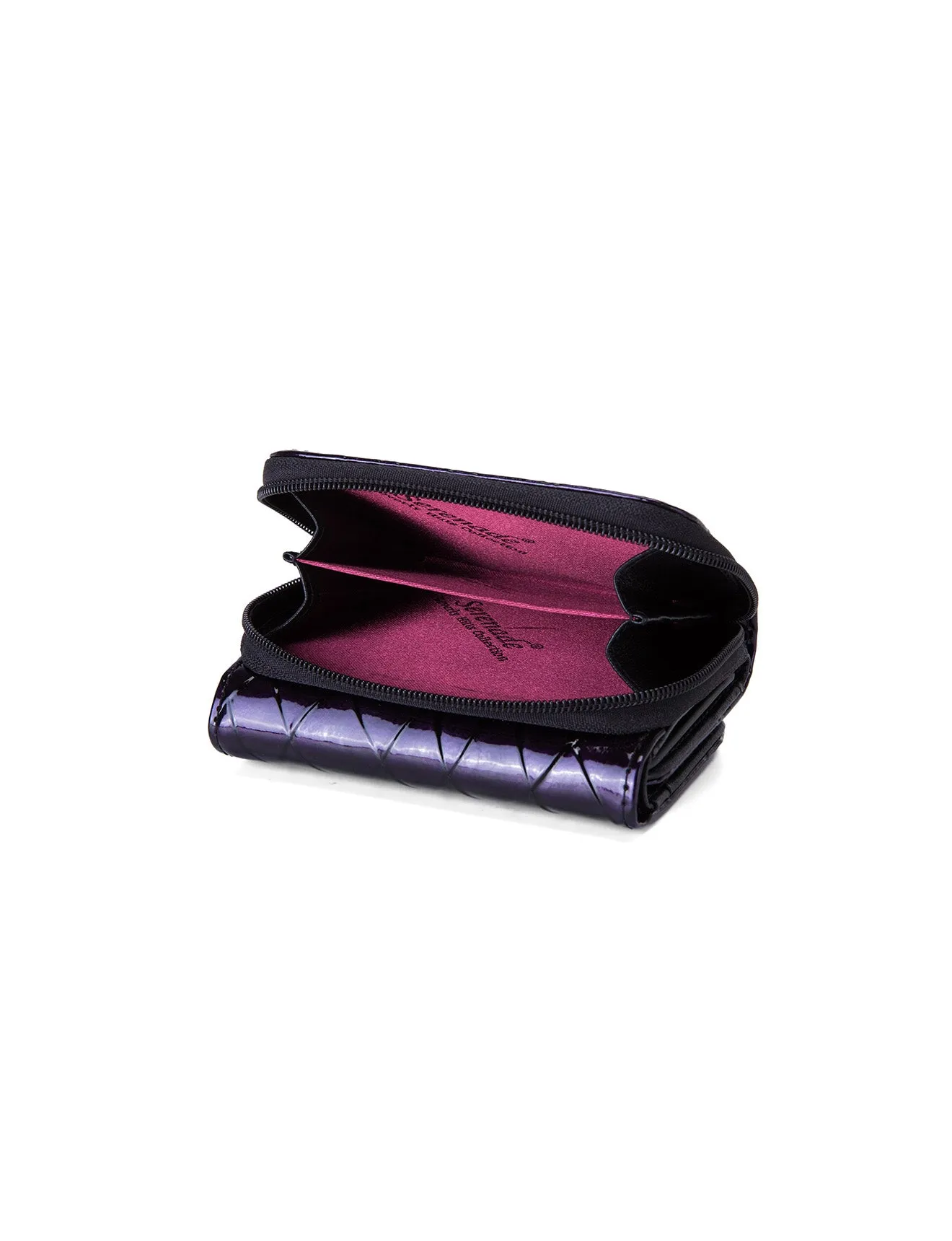 YOLANDA SML PATENT LEATHER WALLET WITH RFID-WSF2703- NEW IN